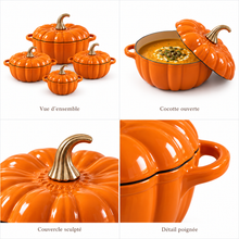 Set Citrouille Orange