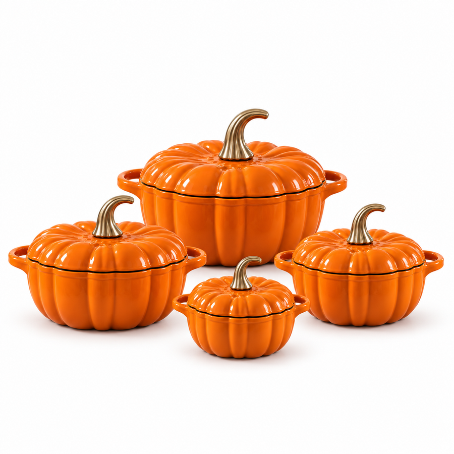 Set Citrouille Orange