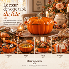 Cocotte Citrouille Orange 2.2L