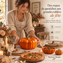 Cocotte Citrouille Orange 2.2L